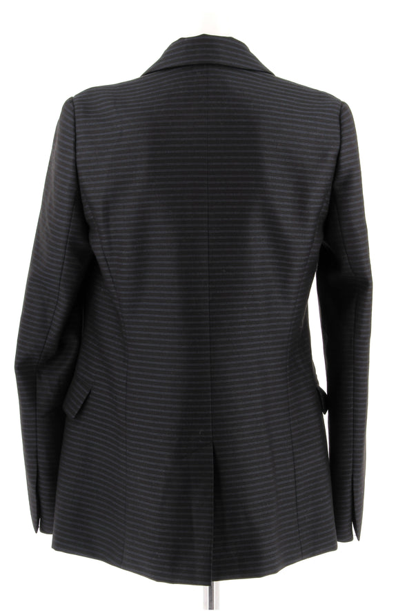 Blazer en laine noir