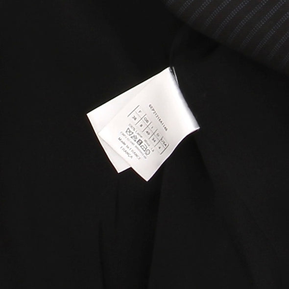 Blazer en laine noir