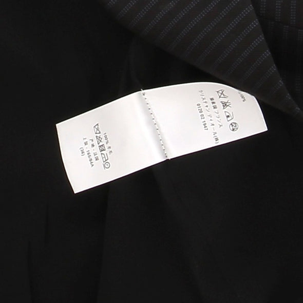 Blazer en laine noir
