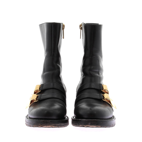 Bottines en cuir "D-Race"