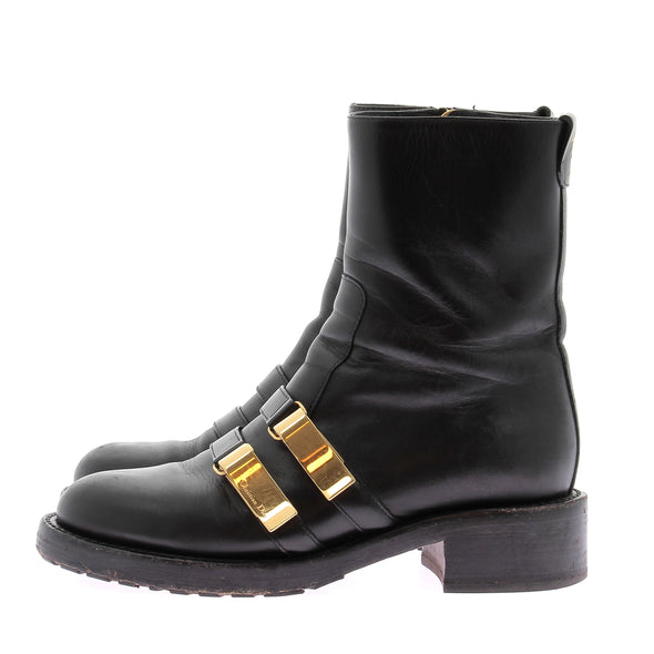 Bottines en cuir "D-Race"