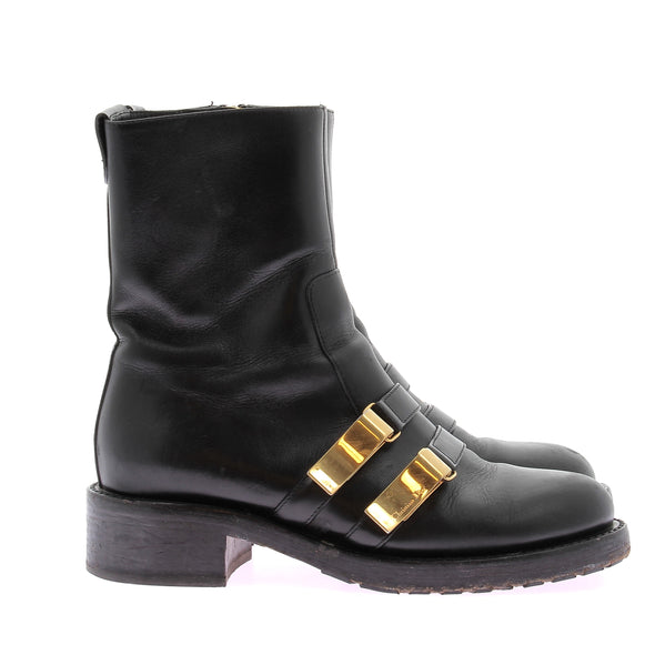 Bottines en cuir "D-Race"