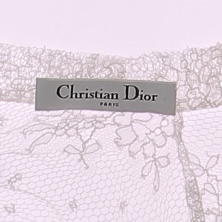Chemisier en dentelle blanc