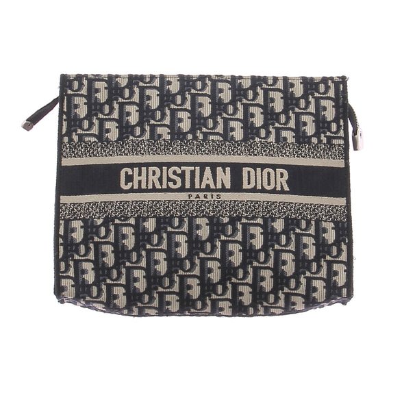 Pochette en toile oblique