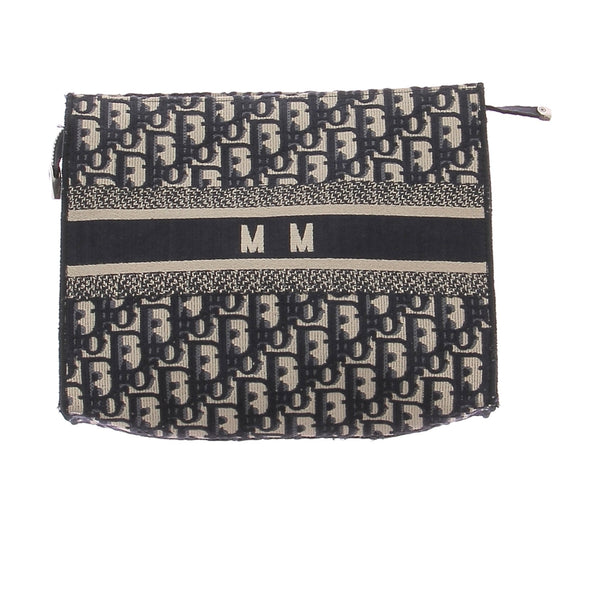 Pochette en toile oblique