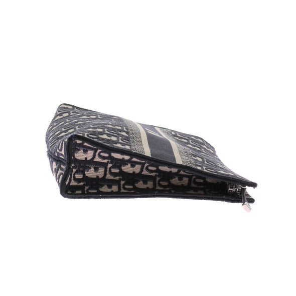 Pochette en toile oblique