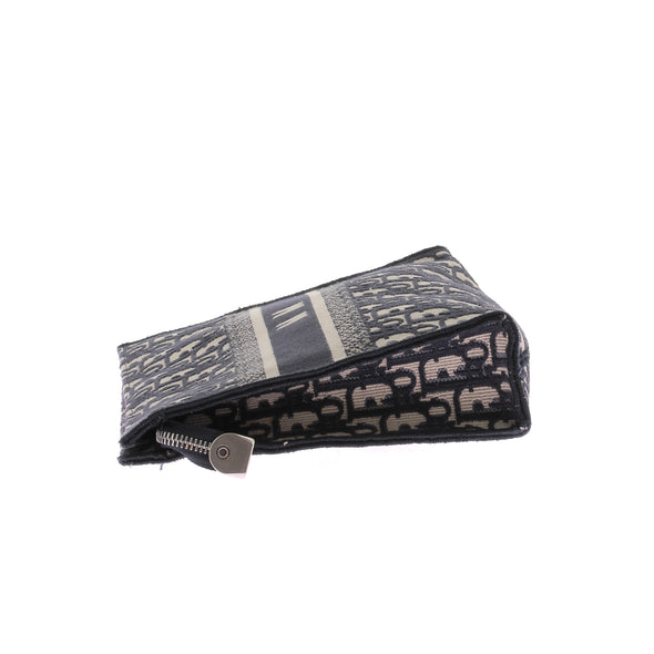 Pochette en toile oblique