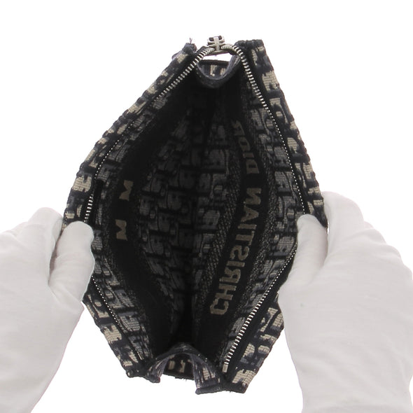 Pochette en toile oblique