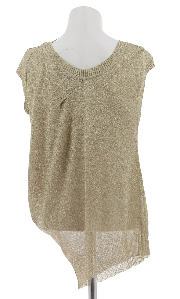 Top lamé doré