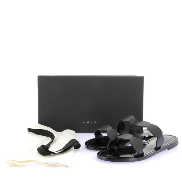 Sandales en cuir