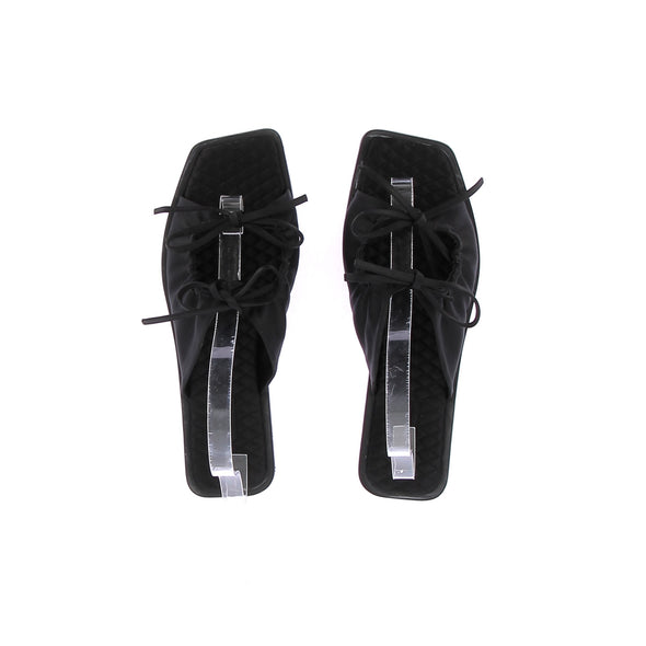 Sandales noires "Adèle"