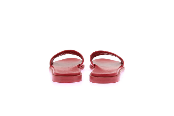 Sandales en cuir vernis