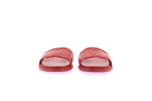 Sandales en cuir vernis