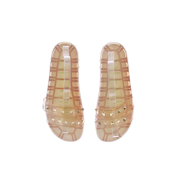 Sandales en PVC "Rockstud"