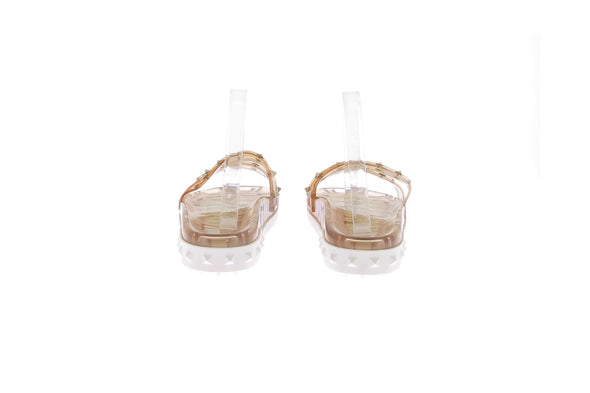Sandales en PVC "Rockstud"