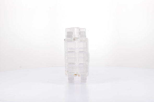 Pochette "Eden Clutch" en PVC transparent