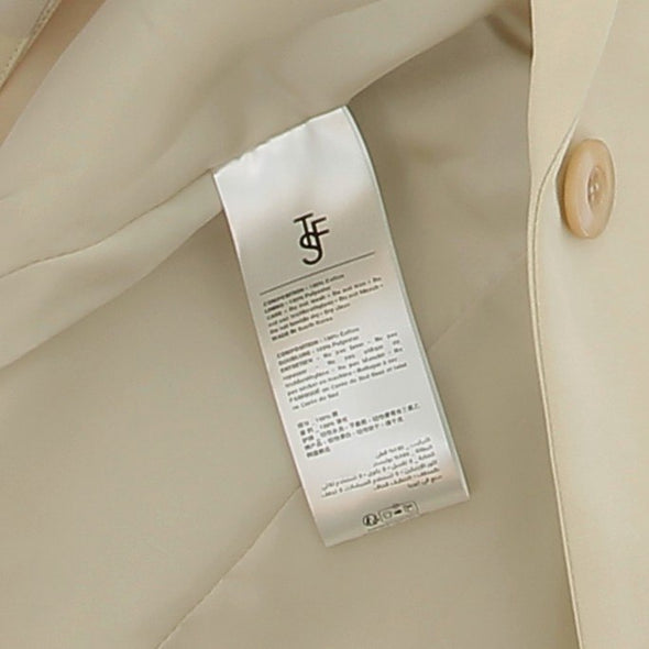 Blazer "Colette Hourglass" beige