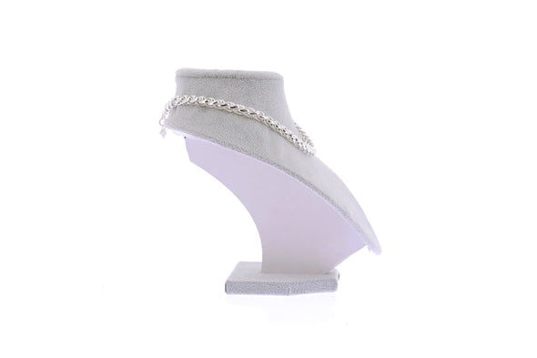 Collier "Liquid Silver" en argent plaqué