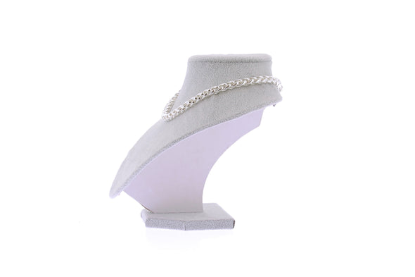 Collier "Liquid Silver" en argent plaqué
