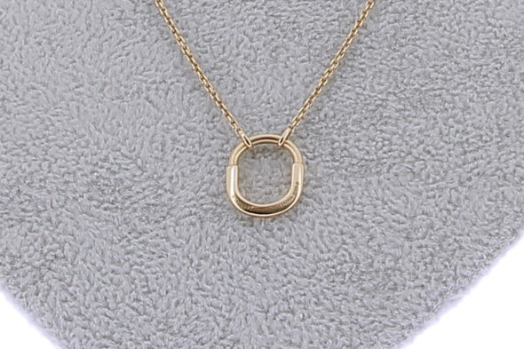 Collier en or jaune "Tiffany Lock"
