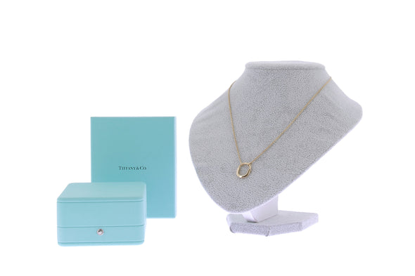 Collier en or jaune "Tiffany Lock"