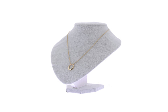 Collier en or jaune "Tiffany Lock"