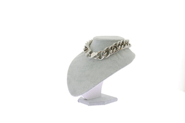 Choker argenté