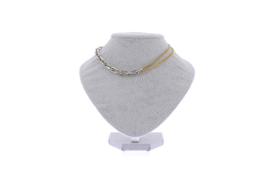 Collier bicolore