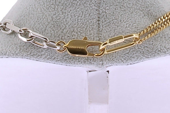 Collier bicolore