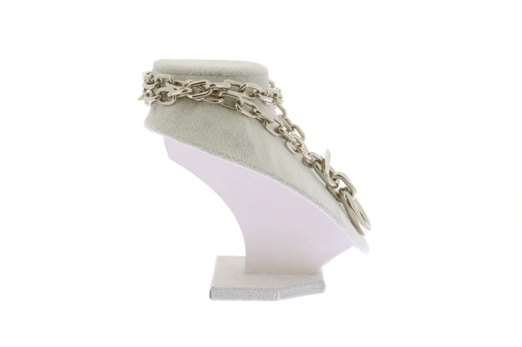 Collier argenté "Double XL Link"