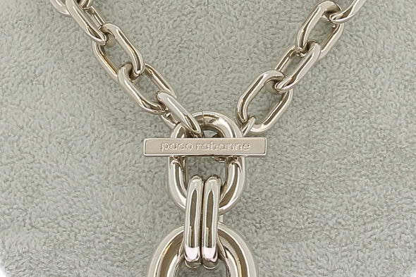 Collier argenté "Double XL Link"