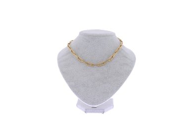 Collier en plaqué or 18 carats