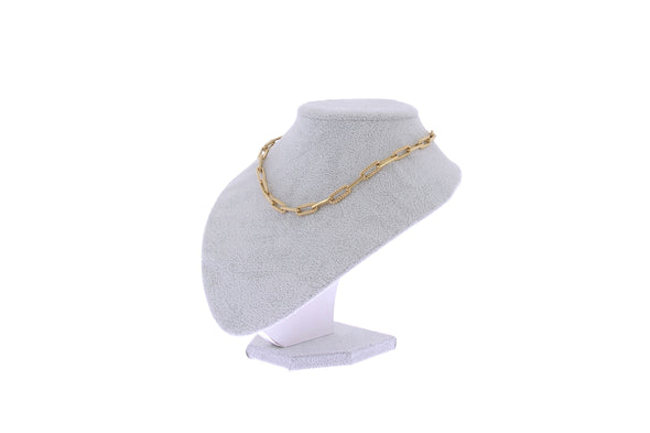 Collier en plaqué or 18 carats