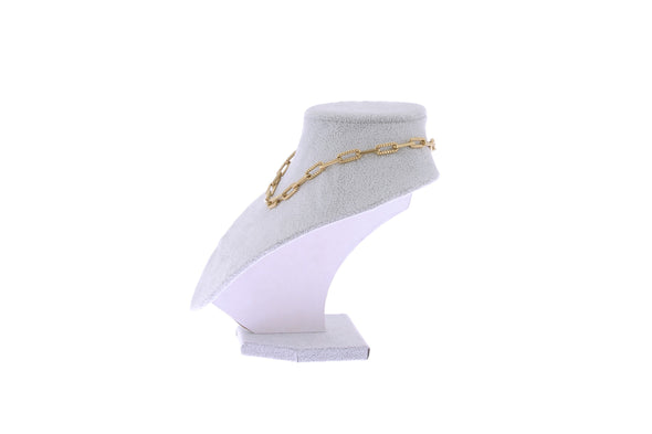 Collier en plaqué or 18 carats