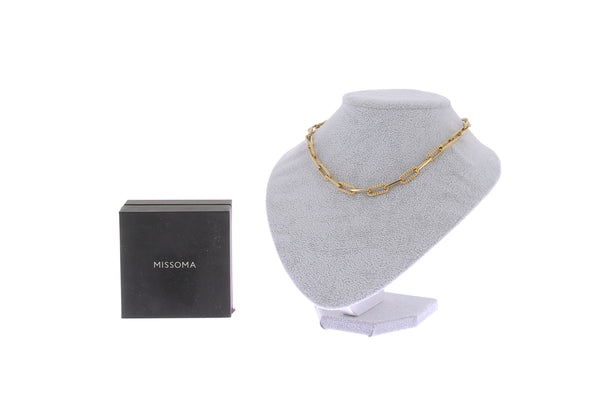 Collier en plaqué or 18 carats