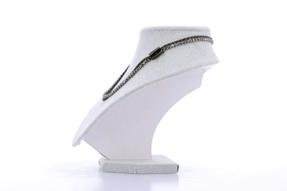 Collier double chaîne
