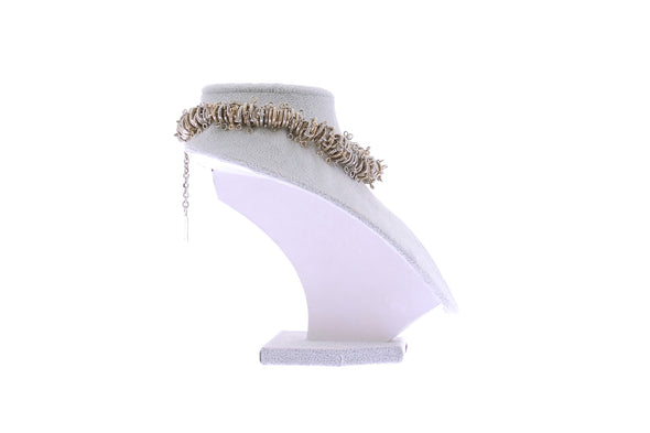 Choker bimatière "Lara"
