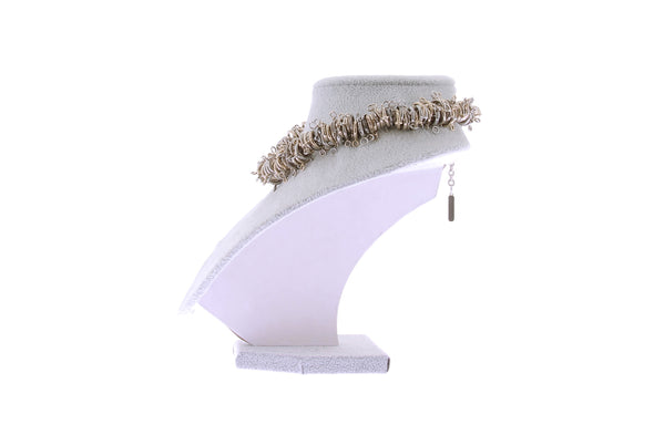 Choker bimatière "Lara"