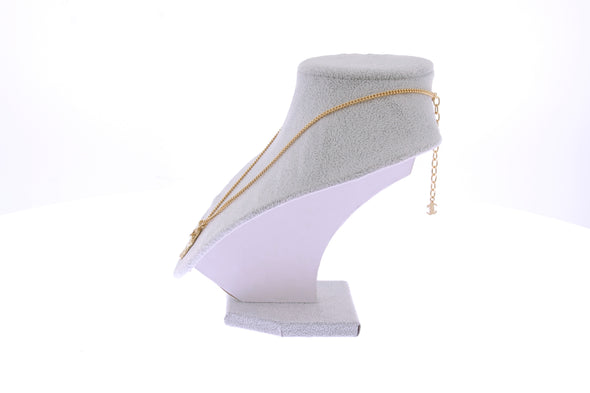 Collier à breloques doré