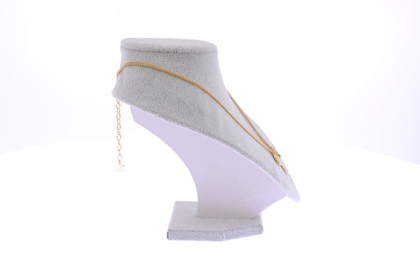 Collier à breloques doré