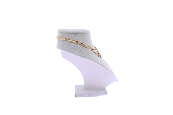 Collier en or plaqué "Wavy Ridge Gemelli"