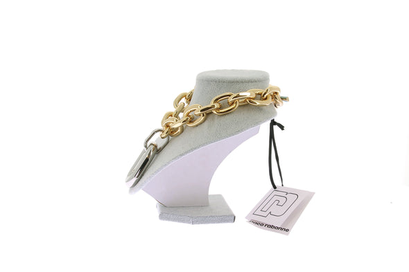 Collier doré/argent "XL Link"