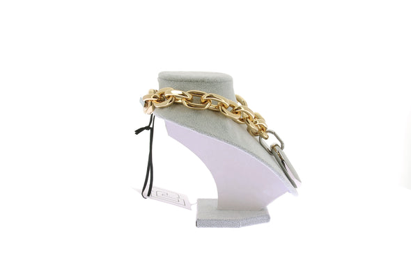 Collier doré/argent "XL Link"