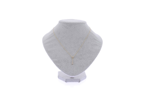 Collier en or et diamants de laboratoire "Théa"