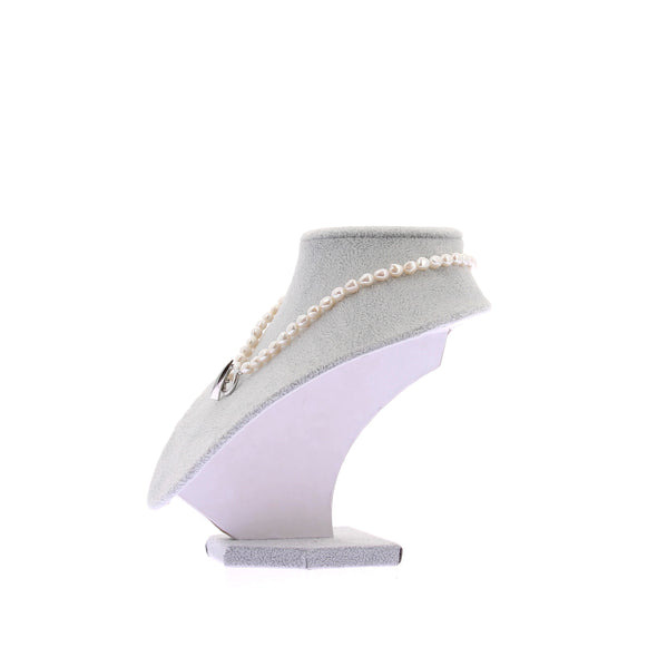 Collier en perles et argent