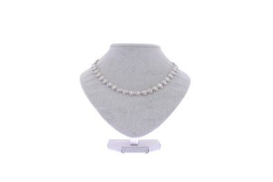 Collier argenté "Tennis"