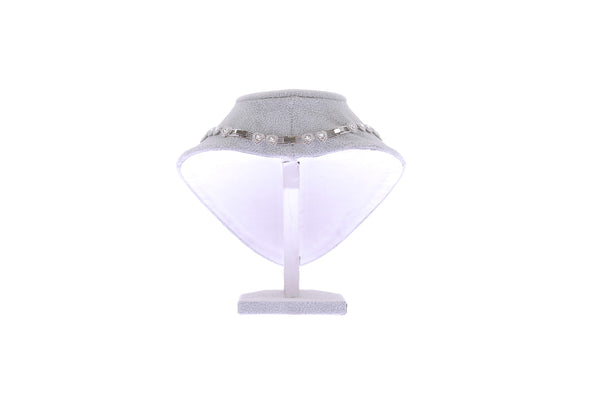 Collier argenté "Tennis"