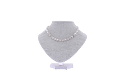 Collier argenté "Tennis"