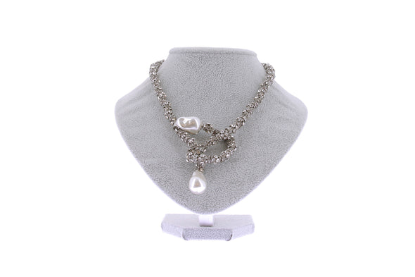 Collier à strass "Lasso"