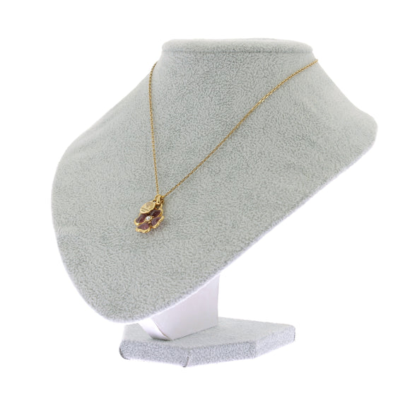 Collier à pendentif trèfle